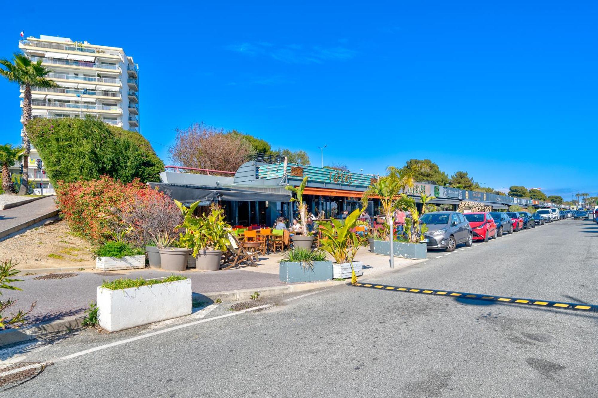 Magnifique 2 Pieces Vue Mer - Parking Proche Plage Saint-Laurent-du-Var Esterno foto